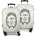 thumbnail image 2 of Travel Luggage Cover Suitcase Protector Fits 18-32 Inch Luggage Wheel Covers Patterned Travel Related Items Flower Luggage Protector Elastic Luggage Anti-scratch Suitcase Cover XL, 2 of 6