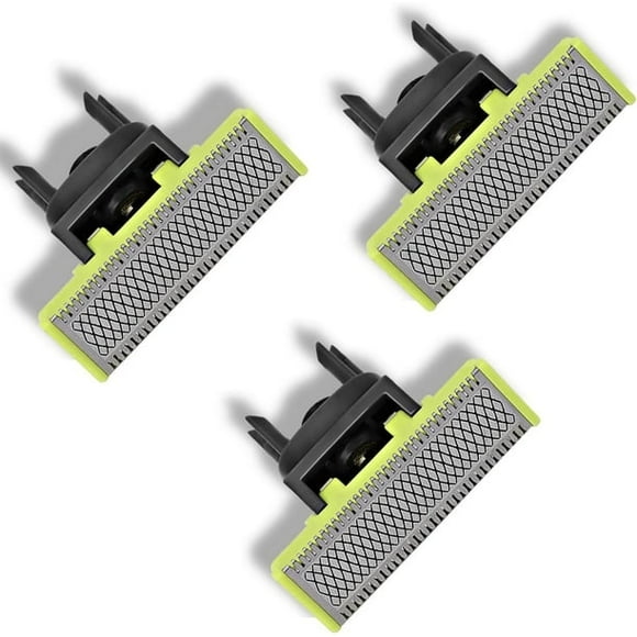 3 Replacement Blades For Philips Oneblade Shaver