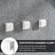 thumbnail image 3 of 2 pinzas autoadhesivas para colgar pasta de dientes sin clavos para baño., 3 of 5