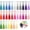 Multi-color, variant on 100Pcs DIY Handmade Tassels,Colorful Keychain Tassels,Mini Silky Soft Bookmark Tassels with Floss Cord Loops,for DIY Craft Projects,Tags,Souvenir,Graduation 5Inch