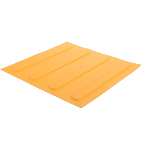 Soimiss Street Sidewalk Boards Orange PVC 1Pcs Easy to Clean for Visually Impaired Individuals