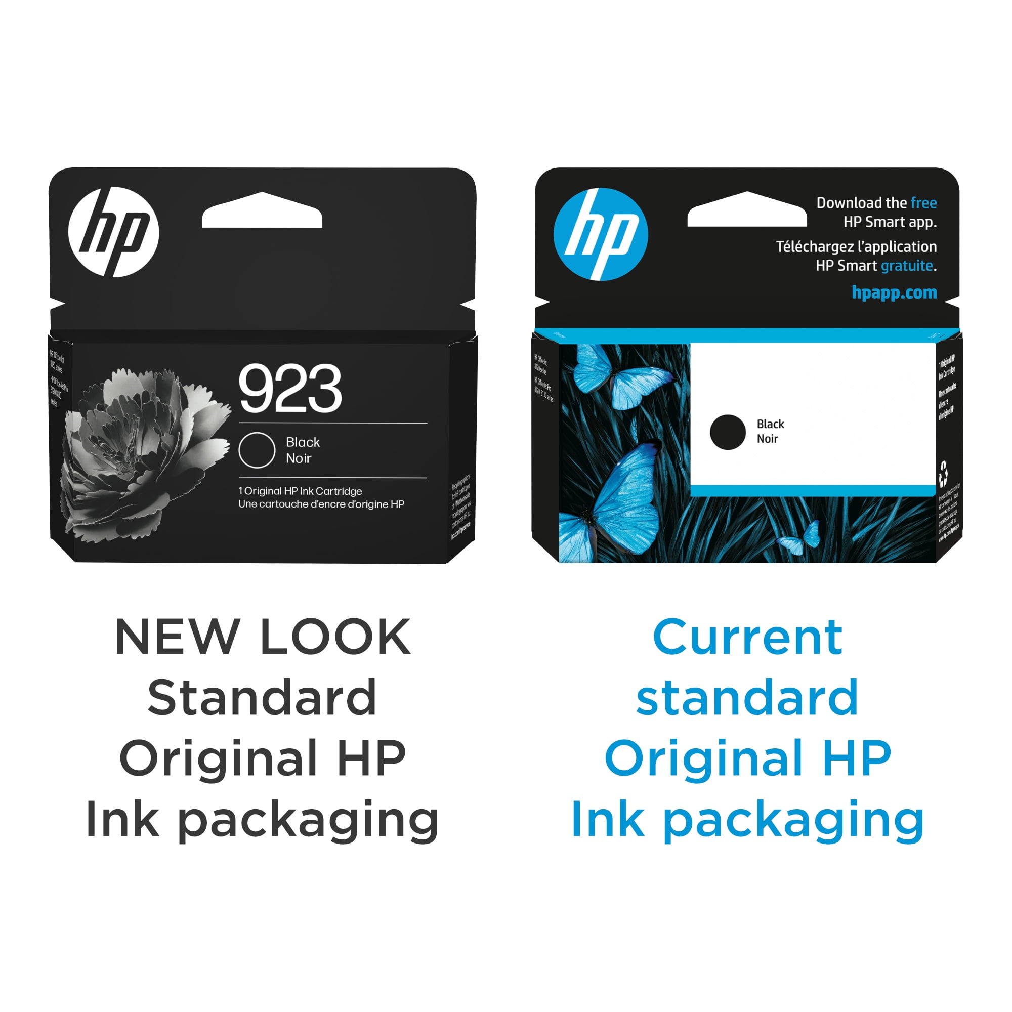 HP 923 Black Original Ink Cartridge, ~500 pages, 4K0T3LN