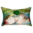 thumbnail image 2 of Betsy Drake NC242 16 x 20 in. Mallards No Cord Pillow, 2 of 3
