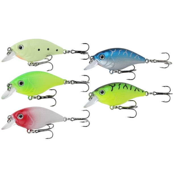 Fishing Bait Hook, Colorful Little Fat Fish 6cm Long Small Size