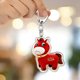 thumbnail image 5 of Llavero acrílico 2D con forma de caballo llorón, colgante decorativo para mochila, llavero acrílico, 5 of 6