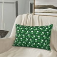 thumbnail image 5 of Gukieu Happy St. Patrick's Day Print Plush Pillow Cover, Hidden Zipper Pillow Protector without Pillow Core, Suitable for Bedroom, Office, Car Decoration-14"x20", 5 of 6
