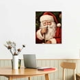 thumbnail image 2 of JRXY Canvas Wall Art Print, Patricia Pinto Holiday Painting, Secretive Christmas Home Décor Artwork, 16x20 in, 2 of 4