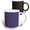 Multicolor, variant on 3drose, Halftone Geometrical Dot Pattern Background Design, 11oz Two-tone Black Mug