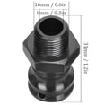 thumbnail image 2 of 4pcs Aluminum Alloy 17mm Hex 23mm Wheel Extension Adapter, RC Car Model RC Toy Accessory for 1/8 RC Car Model, RC Cars Trucks Off Road Bu-ggies (Black/Blue)[black], 2 of 9