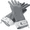 Gray - Large, variant on Full Circle Splash Patrol Natural Latex Soft Lined Cuffed Dish Washing Gloves - Gray - Large - Pair