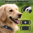 thumbnail image 2 of Dog Collar Holder, 2 Pack Waterproof Anti-Lost Silicone Case for Galaxy Smart Tag 2 for Pet Collars, 2 of 5