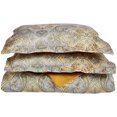 thumbnail image 1 of Paisley Duvet Cover Set, Wrinkle Free Microfiber, Twin, Gold, 1 of 1