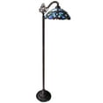 thumbnail image 2 of RADIANCE Goods Tiffany-Style Victorian Stained Glass Reading Floor Lamp 60" Height, 2 of 4