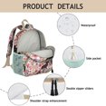thumbnail image 4 of Dog Lover Travel Backpack with Cute Puppy and Bone Pattern, Lightweight Small Bag for Commute and Daily Use, 4 of 6