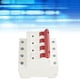 thumbnail image 5 of Mini Disyuntor, Capacidad De Disparo Robusta Disyuntor De Sistema Solar De Montaje En Riel DIN 6000A Capacidad De Ruptura Pa66 Para Sistema Eléctrico Marino ANGGREK 4P Mini Circuit Breaker, 5 of 8