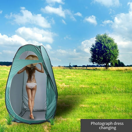 Pop Up Changing Room Privacy Tent, Instant Portable Outdoor Shower Tent, Camp Toilet, Rain Shelter for Camping & Beach, Lightweight & Sturdy, Easy Set Up, Foldable with Carry (Best Camping Shelter For Rain)