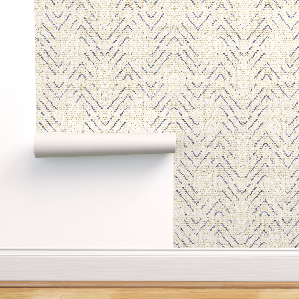 PeelandStick Removable Wallpaper Chevron Woven Modern Home Weave Line