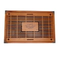 thumbnail image 1 of Tea Tray Decorative Pattern Water Storage Large Capacity Wood  Home Serving, 1 of 7
