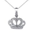 thumbnail image 1 of Nouveau Ensemble de Mode Collier Diamant Couronne de Personnalité Révèle Votre Tempérament, 1 of 2