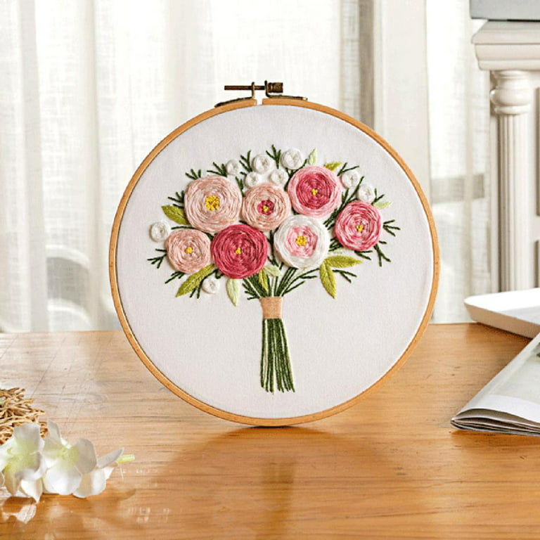 Handmade Cross-stitch Embroidered Needlework Sewing Kit Accessories Home  Decor 