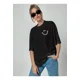 thumbnail image 2 of Camiseta Casual Holgada Para Mujer, 2 of 5