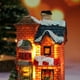 thumbnail image 3 of Decoración Navideña en Miniatura Mini Adornos Casa LED Decoraciones Navideñas - Estilo 3 Sunnimix  Casa de miniaturas de resina, 3 of 8