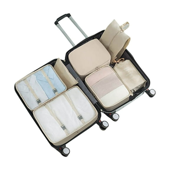 Packing Cubes and Compression Bags Travel Storage Bag-Piece Set Clothing Luggage Storage Bag Multi-Function Clothing Packaging Storage Bag Travel Bag
