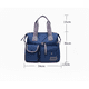 thumbnail image 2 of Bolsa  Bloosom Mujer Impermeable Viaje Nylon Crossbody Bandolera Azul Obscuro, 2 of 4