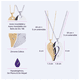 thumbnail image 4 of "Collares Pareja Joyería Mujer y Hombre Lab.G Color Oro y Plata ", 4 of 4