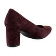 thumbnail image 5 of Aerosoles Betsy Women's Heels Deep Aubergine Suede Size 8 W, 5 of 8