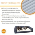 thumbnail image 5 of K&H Pet Products Air Sofa Bed Navy/Geo Flower Medium 27 X 36 Inches, 5 of 9