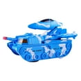 thumbnail image 4 of Tanque eléctrico, camión de batalla, juguete, tanque de transporte, avión, deformación automática, vehículo para , juego, vehículos de Azul Salvador Transformar juguetes de tanque, 4 of 10