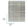 thumbnail image 6 of Livabliss x Becki Owens Ren Damask Washable Area Rug ,7'10" x 10',Navy/Taupe, 6 of 10