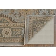 thumbnail image 5 of Feizy Corbitt Traditional Oriental, Blue/Gold/Gray, 3'6" x 5'6" Accent Rug Stain Resistant Pet & Kid Friendly Handmade Classic Bordered Floor Rug for Living room Bedroom, 5 of 8