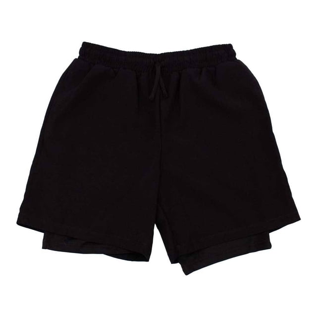 Bermuda Athletic Works para Niño Diseño Doble con Jareta y Bolsillos Oxford Talla 12