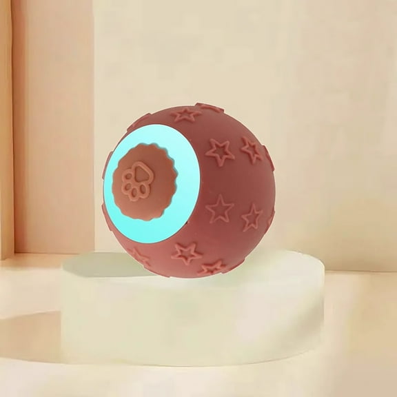 Pet Toys Automatic Rolling Cat Puzzle Smart Play Interactive Game Supplies for Cats Entertainment and Enrichment