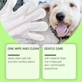 thumbnail image 3 of Pet Glove Wipes For Dogs & Cats Pet Wipes Disposable Grooming 5PCS 5ml, 3 of 7