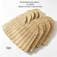 thumbnail image 4 of Qocolcyl Extra Large Rattan Christmas Tree Collar Basket - Rustic Handcrafted Christmas Tree Stand Cover Woven Tree Skirt Collar Christmas Tree Decoration Farmhouse Indoor Decorations for Home, 4 of 7