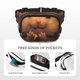 thumbnail image 5 of Fotbe Cute Sunflower Guinea Pig Cangurera Cuadrada con Estampado de Doble Capa, Bolsa de Cintura Ajustable Mini para Hombres y Mujeres, 5 of 9