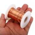 thumbnail image 4 of Uxcell Soft Copper Wire, 16Gauge/1.2mm Diameter 10m/32.8ft Spool Pure Copper Wire, 4 of 8