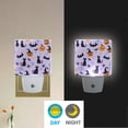 thumbnail image 2 of Yayeee LED Plug in Night Light for The Home with Auto Dusk to Dawn Light Sensors, 2 Pack, Purple Halloween Pumpkin, 2 of 6