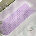 thumbnail image 3 of Alfombrilla de ducha AmazerBath antideslizante con ventosas, 100 x 40 cm, transparente, 3 of 8
