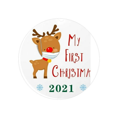 

Labakihah room decor fall decor 2021 Christmas Santa Claus Anti-epidemic Prevention Pendant Crafts hanger