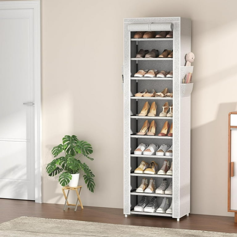 Closet Narrow And Tall Shoe Rack Hltser Vertical Narrow Shoe Rack