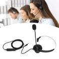 thumbnail image 1 of Monaural Call Center Headset, 3.5mm Office Headset Soft Ear Cushion  For Call Center, 1 of 8