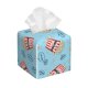thumbnail image 1 of Fotbe I Am A Fan Popcorn Porta Pañuelos Decorativo de Cuero, Caja Cuadrada Moderna para Pañuelos Faciales, Organizador y Dispensador 5x5x5'', 1 of 7