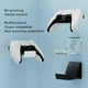 thumbnail image 4 of Sidaley Organizador para controladores de juegos, barra adhesiva en la pared, colgador múltiple, soporte para controlador de juegos, Acrílico Videojuegos y accesorios negro, 4 of 6