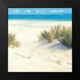 thumbnail image 2 of Atkinson, Caroline 20x20 Black Modern Framed Museum Art Print Titled - Footprints in the Sand, 2 of 5