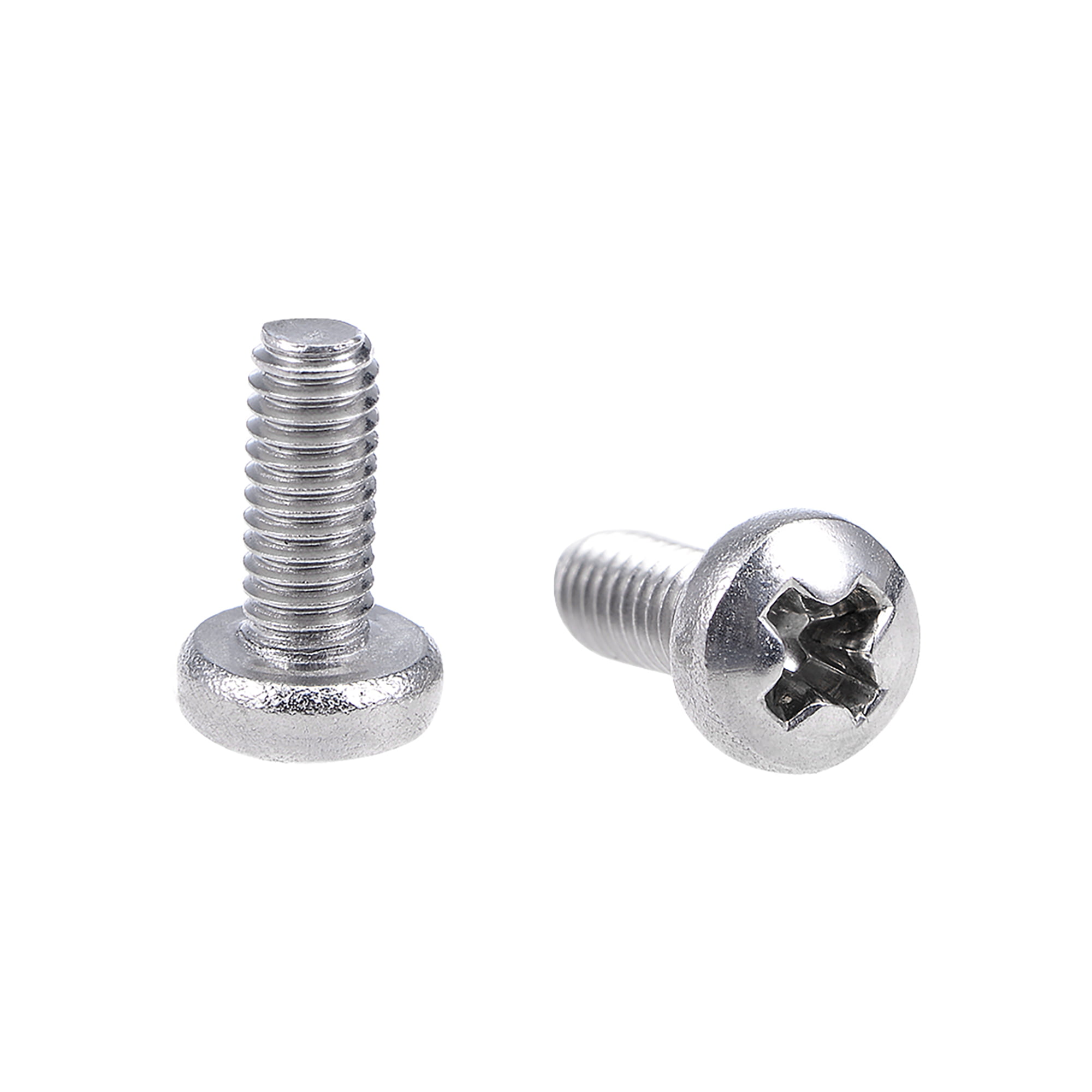 100 pcs M3 x 6mm Phillips Pan Head Screws for 2.5" HDD SSD DVD-ROM Motherboard 