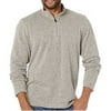 G.H. Bass & Co. BONE WHITE Men's Madawaska Quarter Zip Sweater, US Large